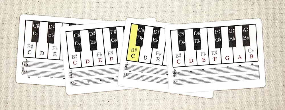 Grand Staff of Music - Play Music Cards